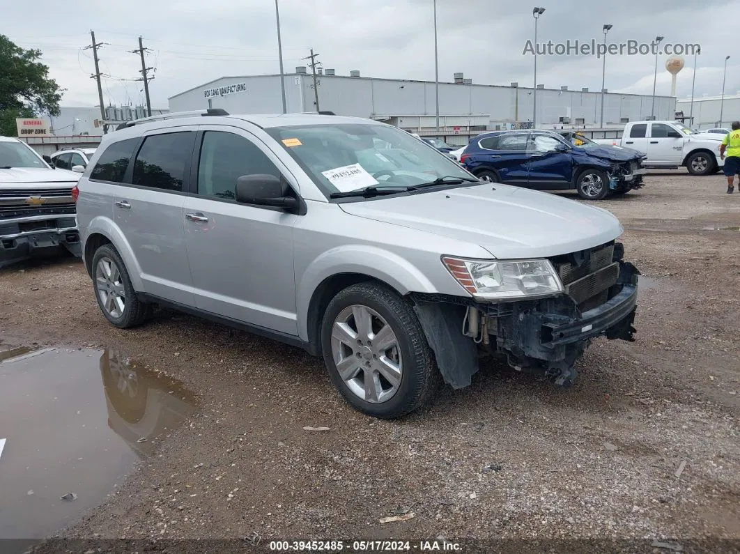 2014 Dodge Journey Se Silver vin: 3C4PDCAB4ET316953