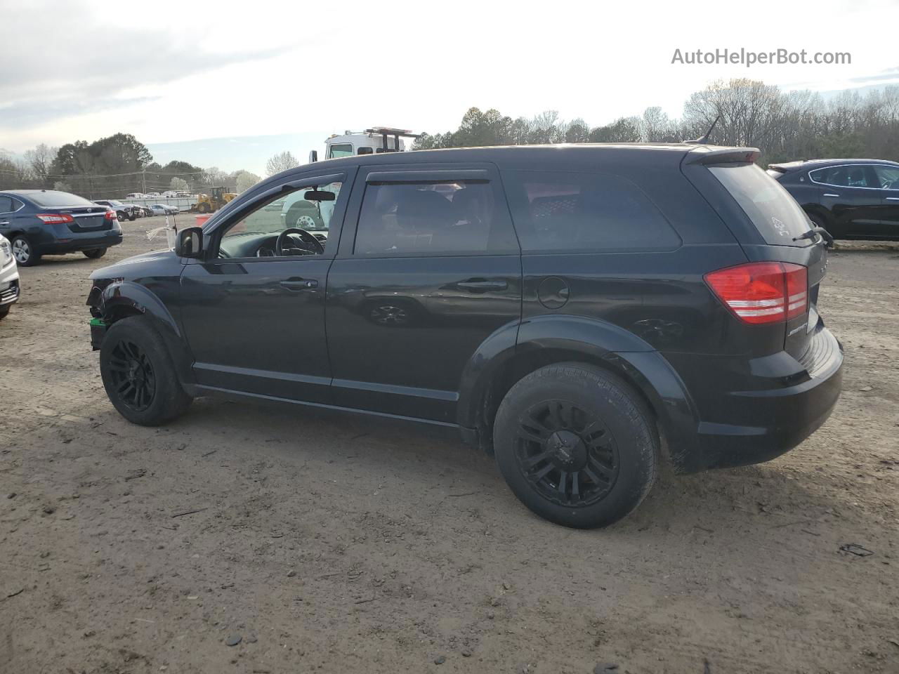 2015 Dodge Journey Se Black vin: 3C4PDCAB4FT630331