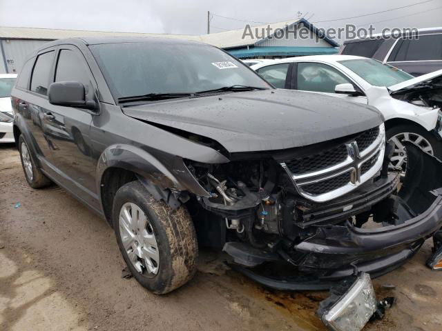 2015 Dodge Journey Se Gray vin: 3C4PDCAB4FT637988