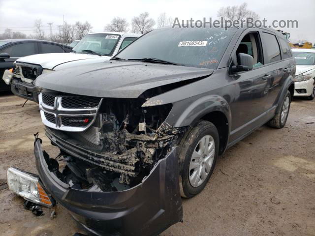 2015 Dodge Journey Se Gray vin: 3C4PDCAB4FT637988