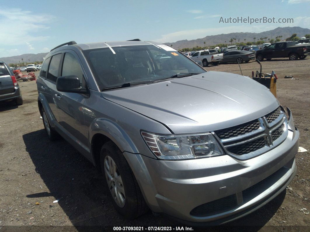 2015 Dodge Journey Se Silver vin: 3C4PDCAB4FT641443