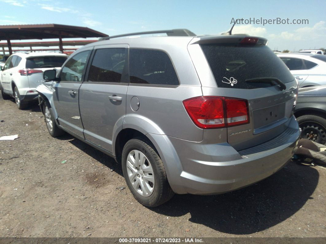 2015 Dodge Journey Se Silver vin: 3C4PDCAB4FT641443