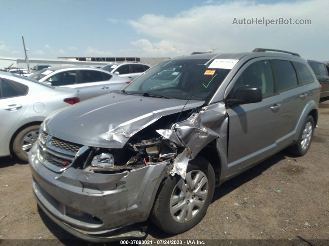 2015 Dodge Journey Se Silver vin: 3C4PDCAB4FT641443