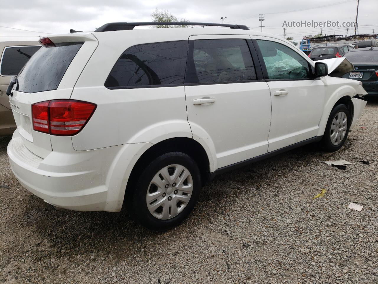 2016 Dodge Journey Se Белый vin: 3C4PDCAB4GT110843