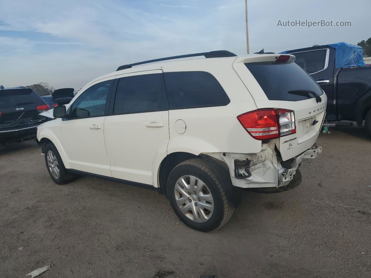 2016 Dodge Journey Se Белый vin: 3C4PDCAB4GT171898