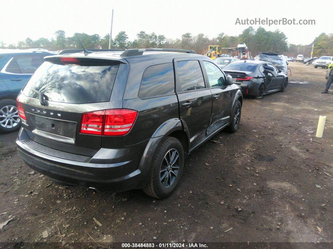 2017 Dodge Journey Se Gray vin: 3C4PDCAB4HT568402