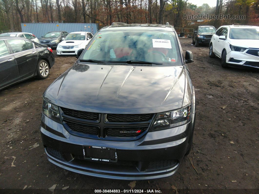 2017 Dodge Journey Se Gray vin: 3C4PDCAB4HT568402