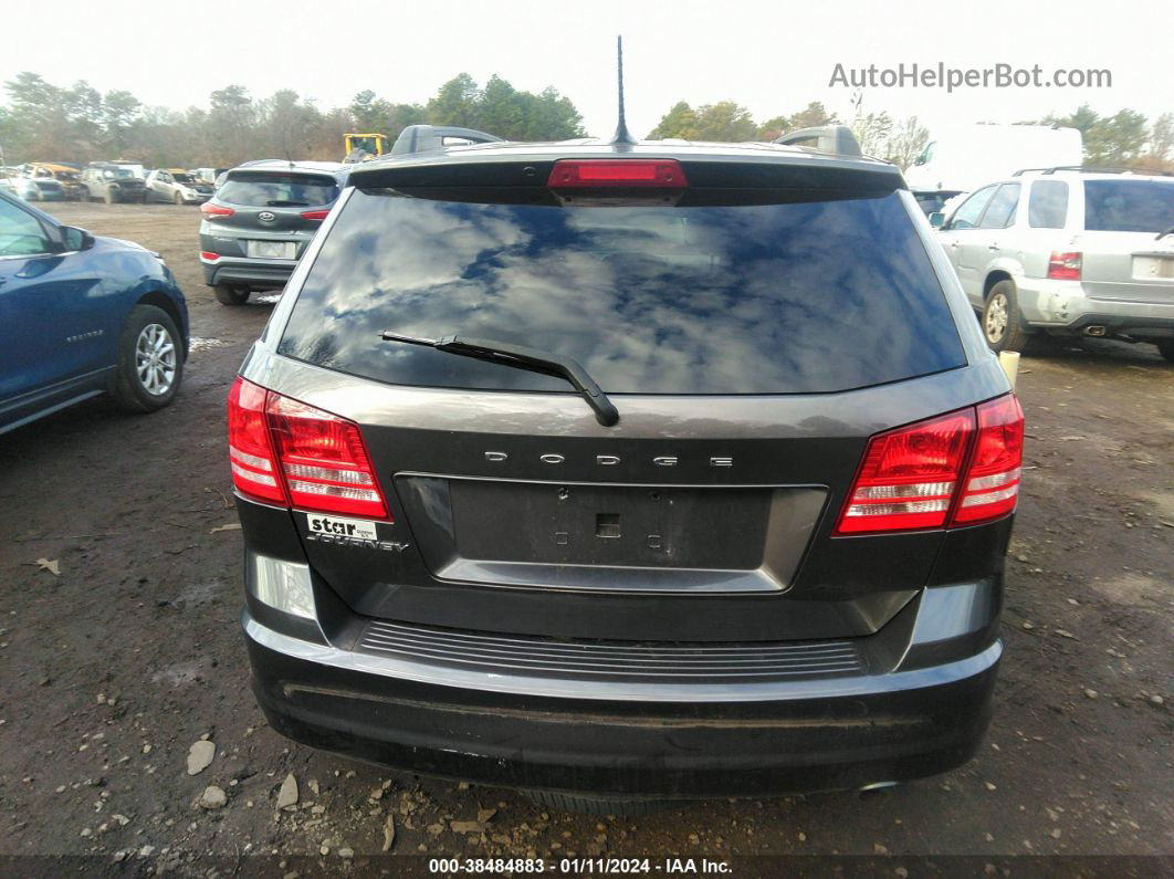 2017 Dodge Journey Se Gray vin: 3C4PDCAB4HT568402