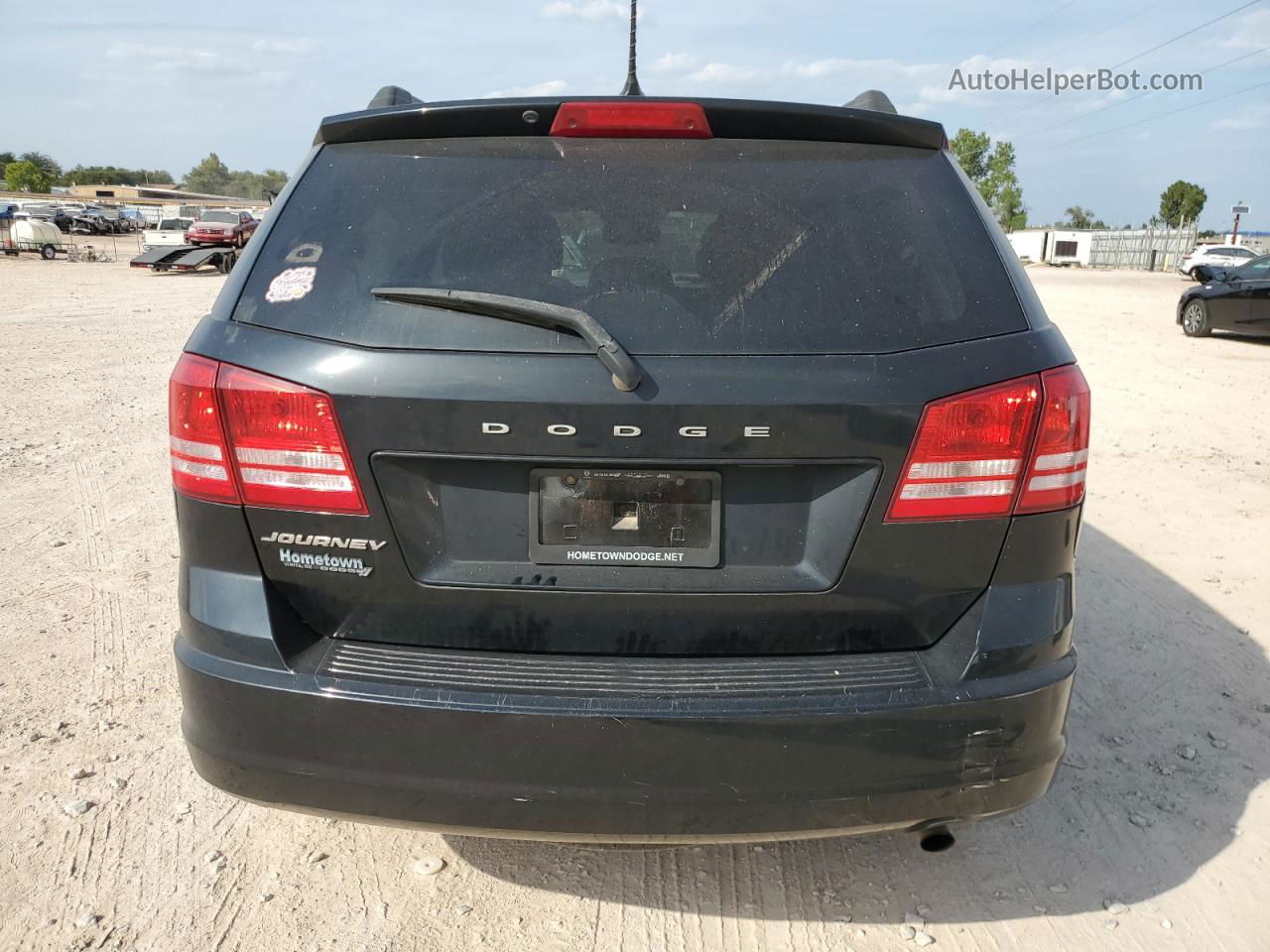 2017 Dodge Journey Se Black vin: 3C4PDCAB4HT570022