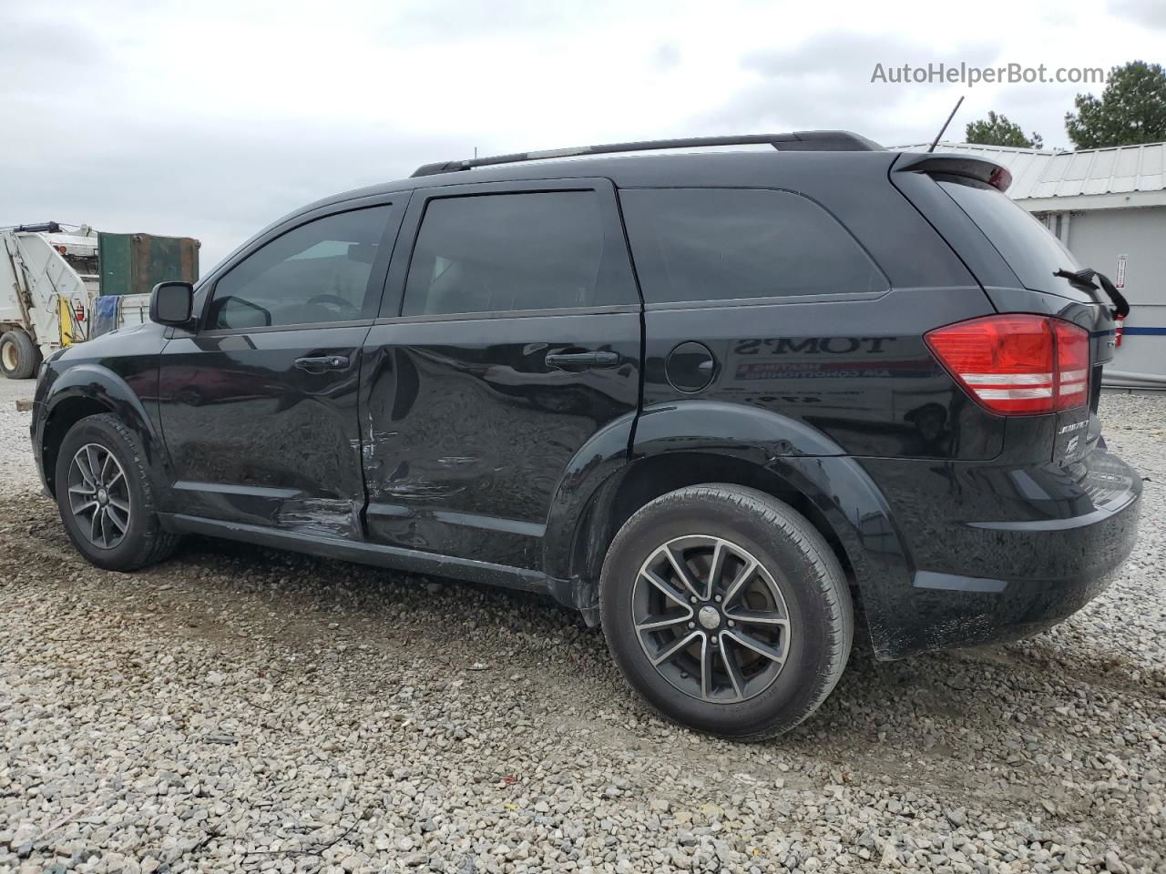 2017 Dodge Journey Se Black vin: 3C4PDCAB4HT683680