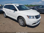 2017 Dodge Journey Se White vin: 3C4PDCAB4HT707976