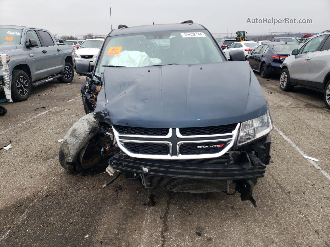 2014 Dodge Journey Se Blue vin: 3C4PDCAB5ET133125