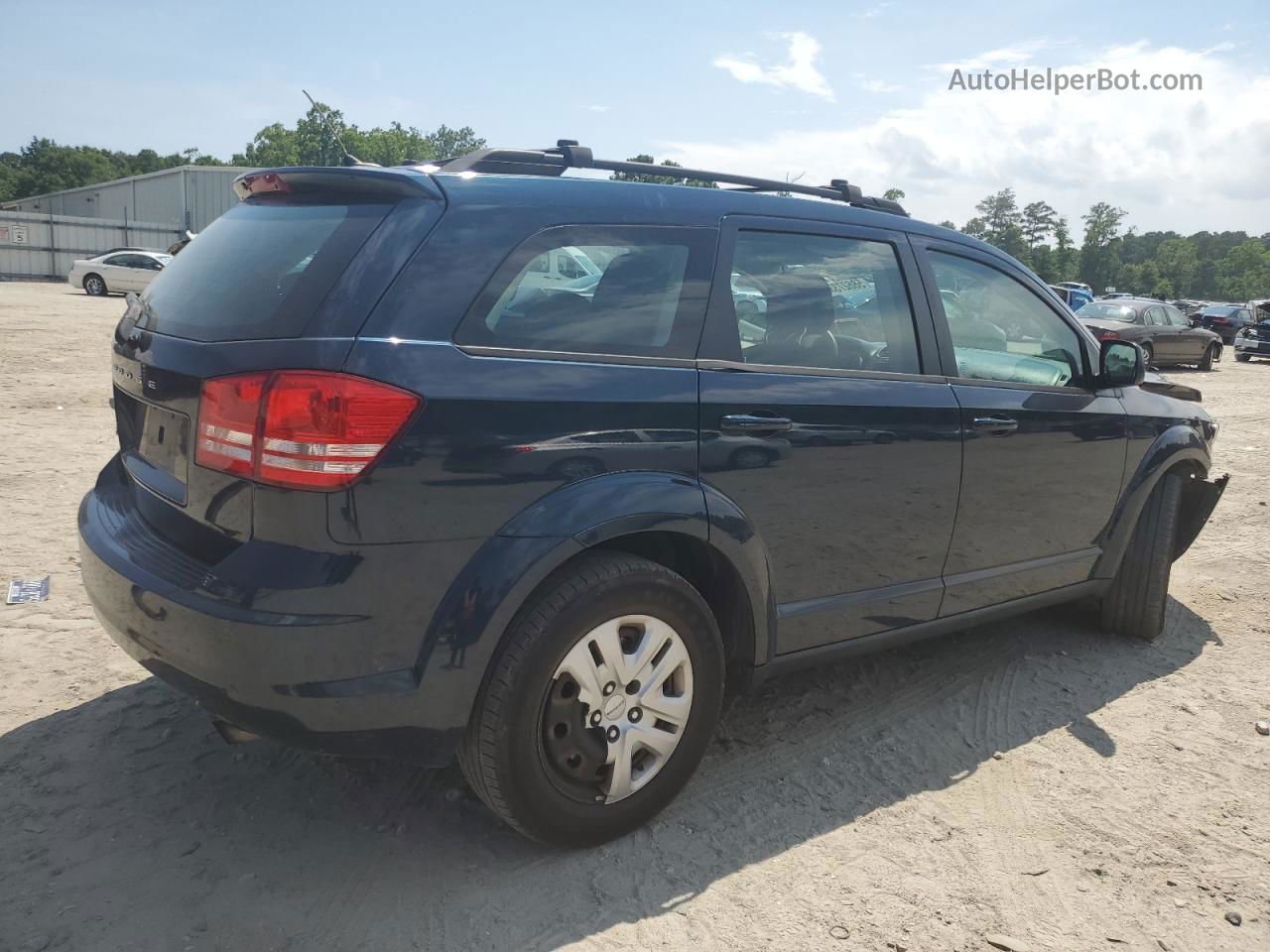 2014 Dodge Journey Se Blue vin: 3C4PDCAB5ET198959