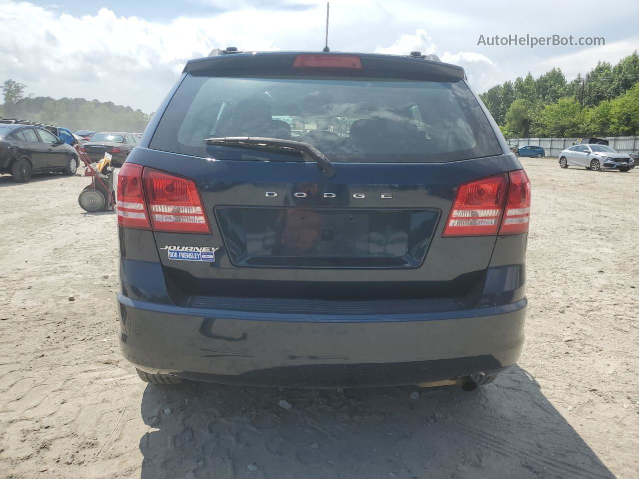 2014 Dodge Journey Se Blue vin: 3C4PDCAB5ET198959