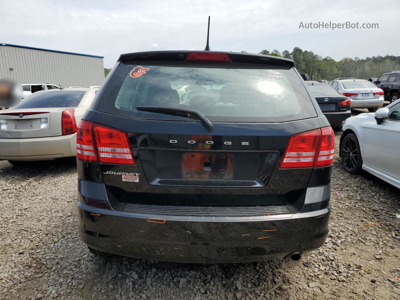 2014 Dodge Journey Se Black vin: 3C4PDCAB5ET247318