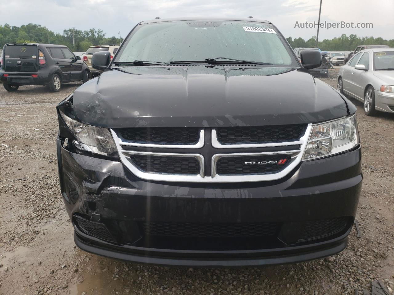 2014 Dodge Journey Se Черный vin: 3C4PDCAB5ET250462