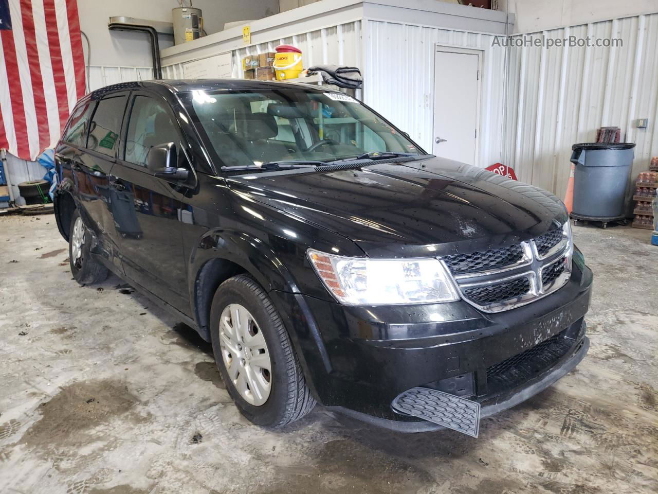 2014 Dodge Journey Se Черный vin: 3C4PDCAB5ET267228