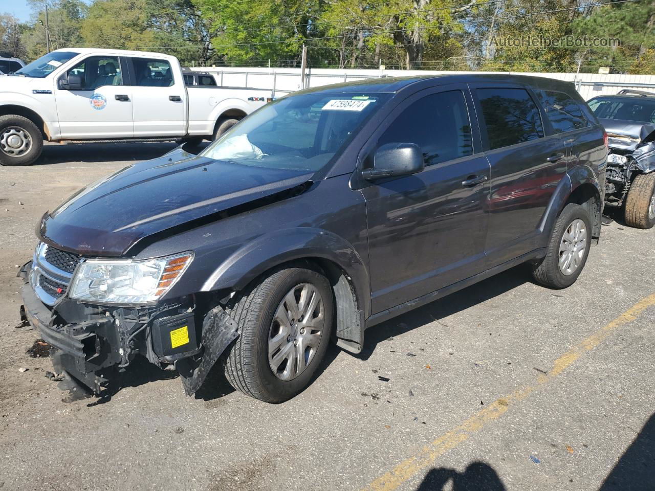 2015 Dodge Journey Se Серый vin: 3C4PDCAB5FT595881