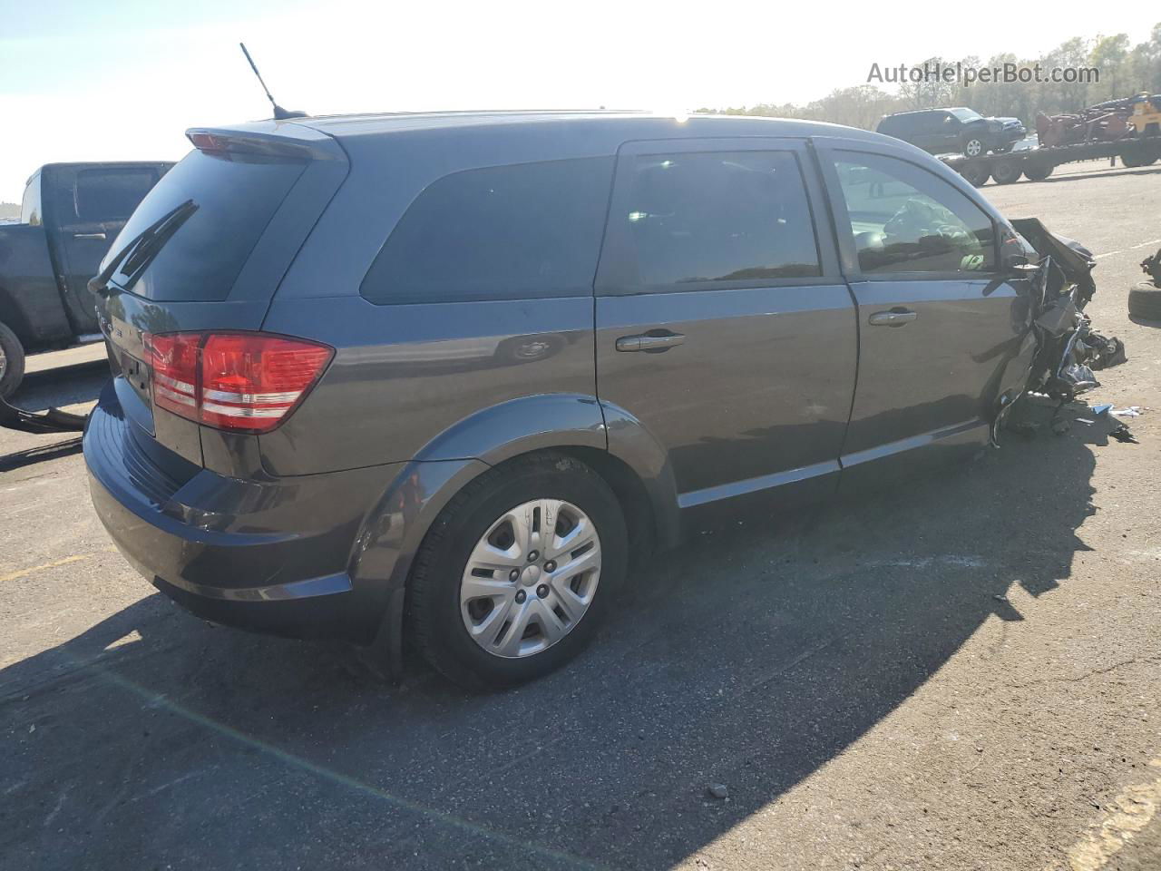 2015 Dodge Journey Se Серый vin: 3C4PDCAB5FT595881