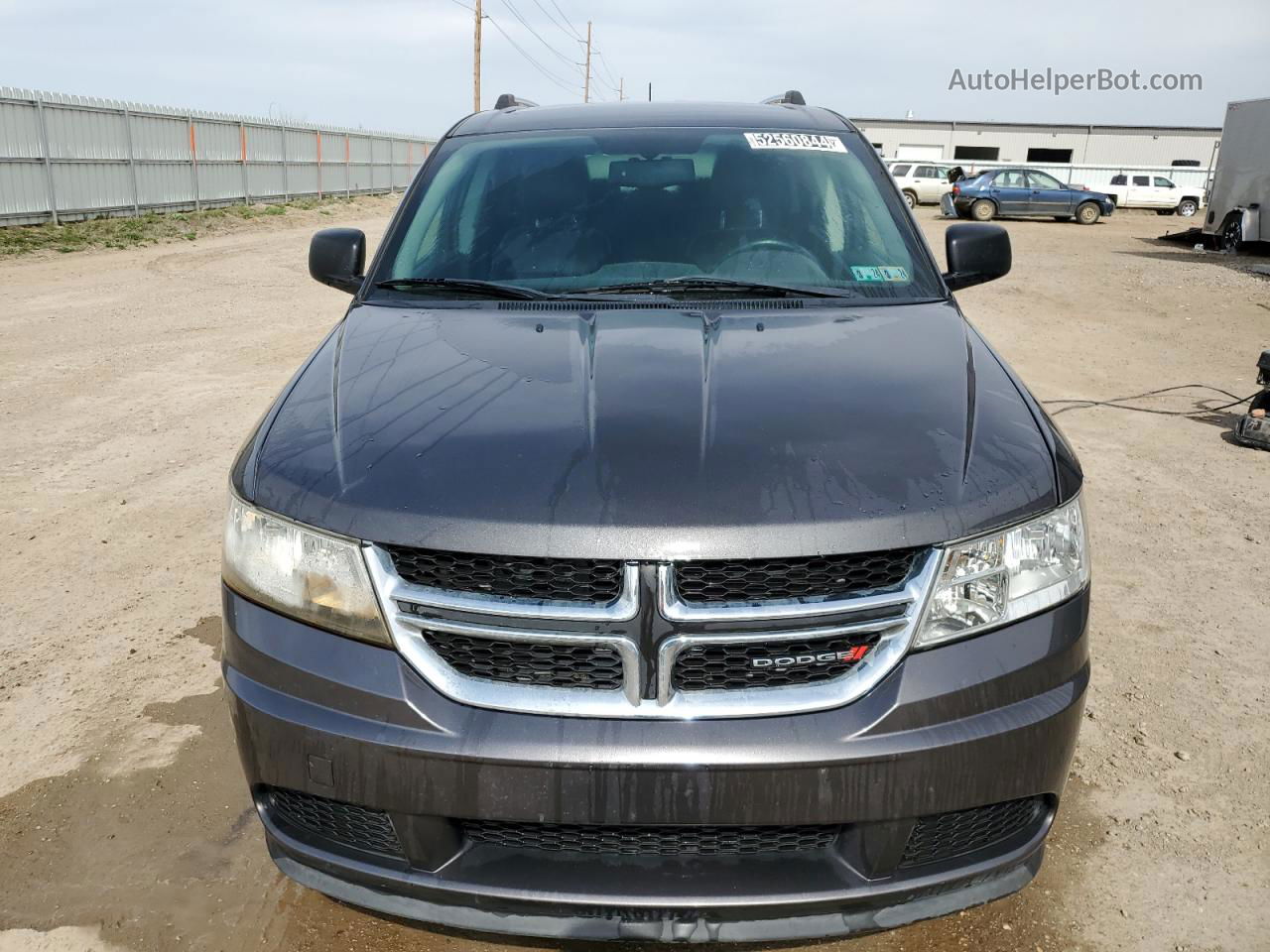 2015 Dodge Journey Se Gray vin: 3C4PDCAB5FT645209