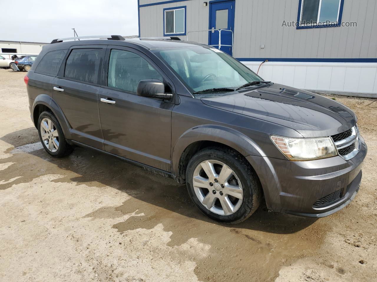 2015 Dodge Journey Se Gray vin: 3C4PDCAB5FT645209