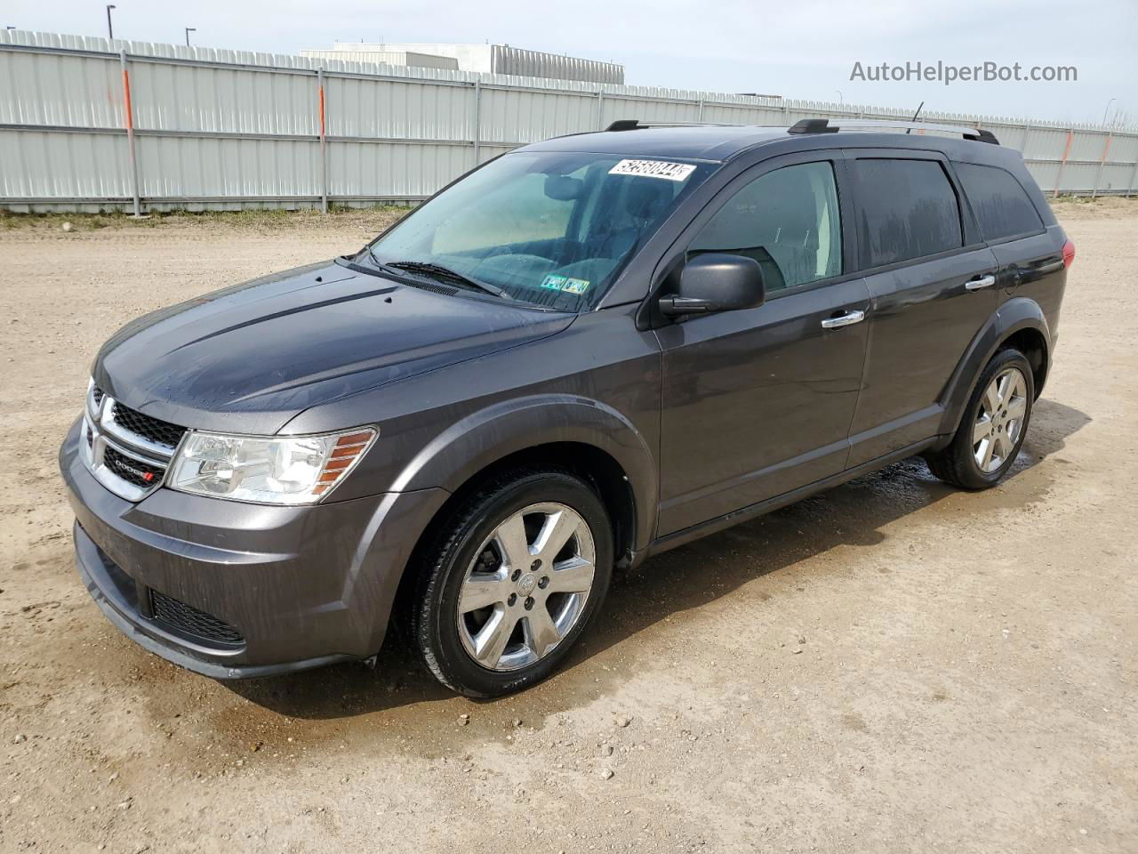 2015 Dodge Journey Se Gray vin: 3C4PDCAB5FT645209