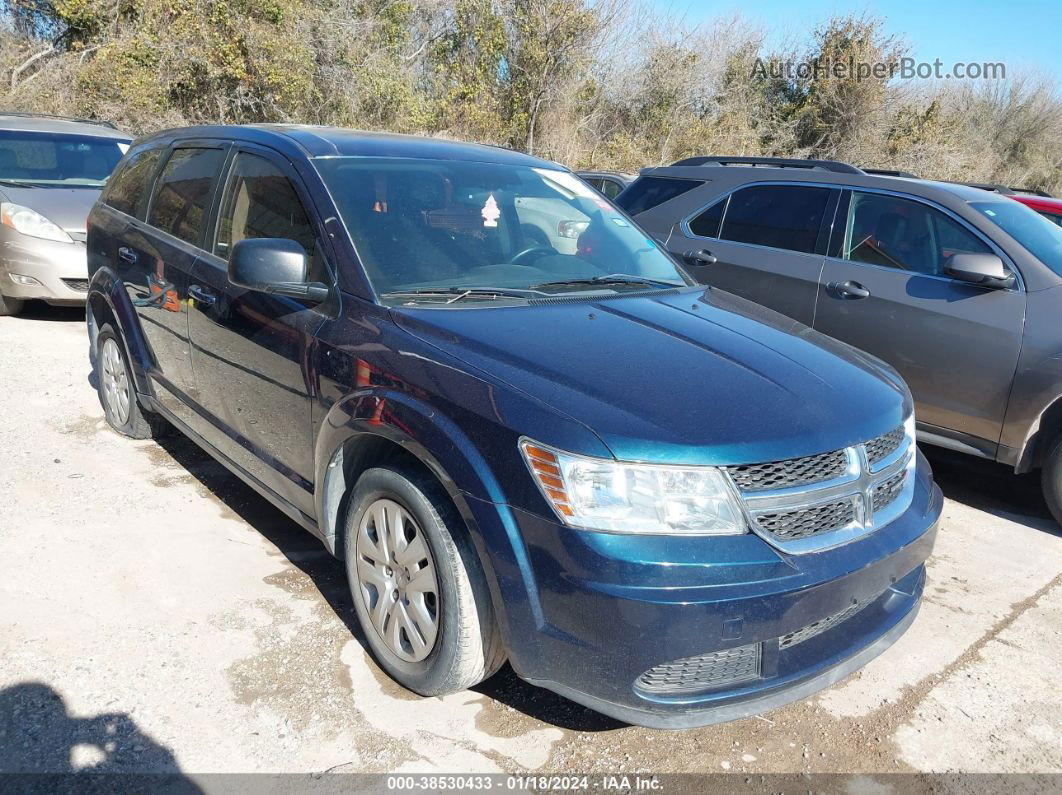 2015 Dodge Journey Se Синий vin: 3C4PDCAB5FT645453