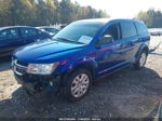 2015 Dodge Journey Se Синий vin: 3C4PDCAB5FT752387