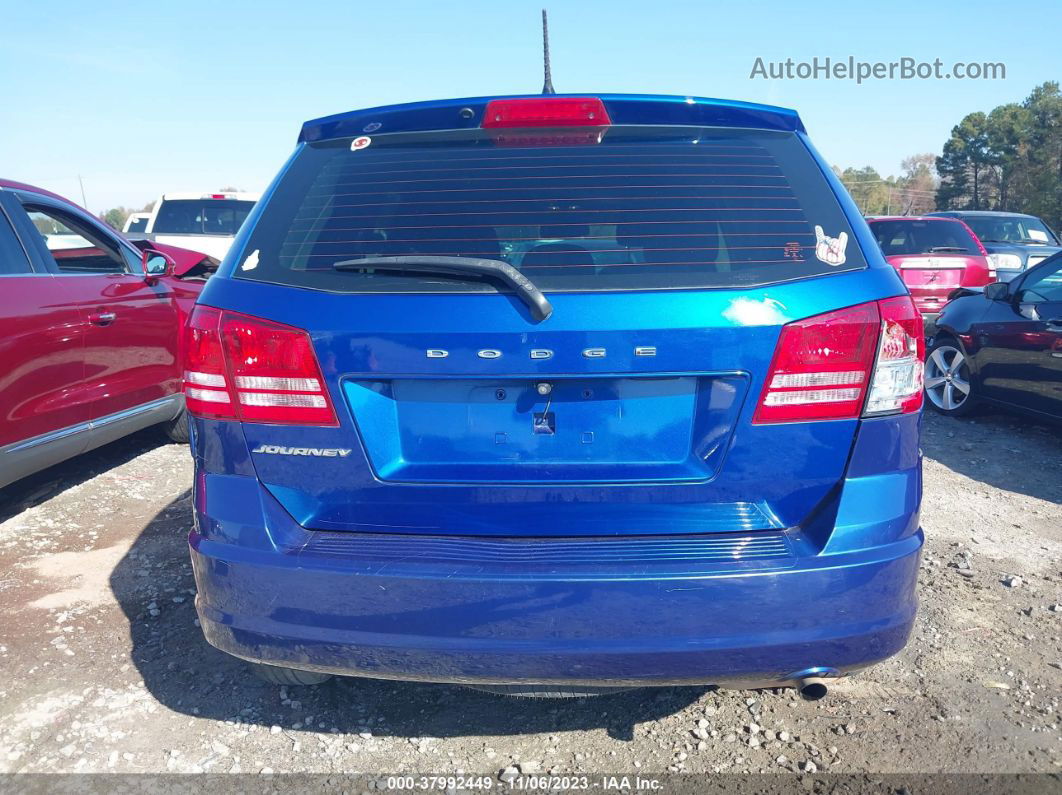 2015 Dodge Journey Se Blue vin: 3C4PDCAB5FT752387