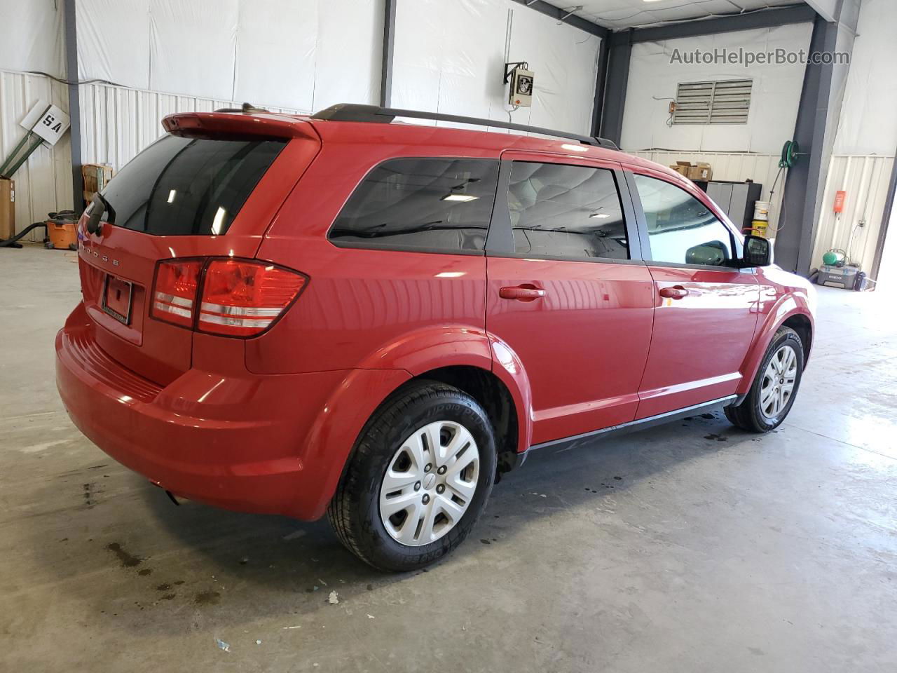 2016 Dodge Journey Se Красный vin: 3C4PDCAB5GT162451