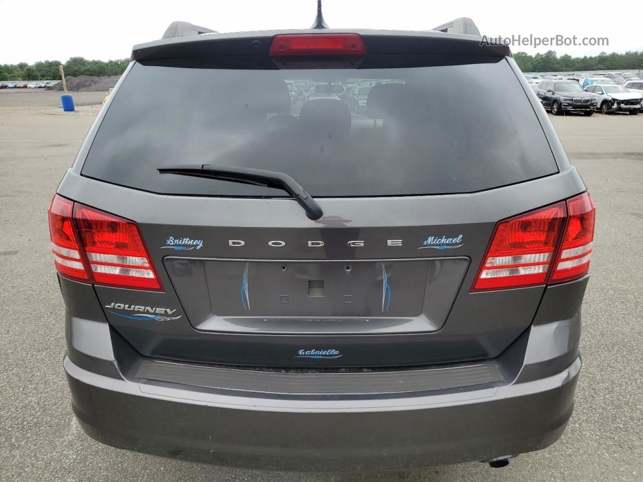 2016 Dodge Journey Se Charcoal vin: 3C4PDCAB5GT246513