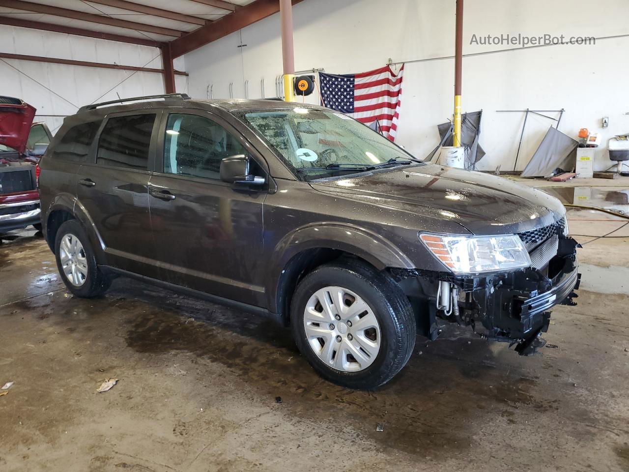 2016 Dodge Journey Se Серый vin: 3C4PDCAB5GT246740