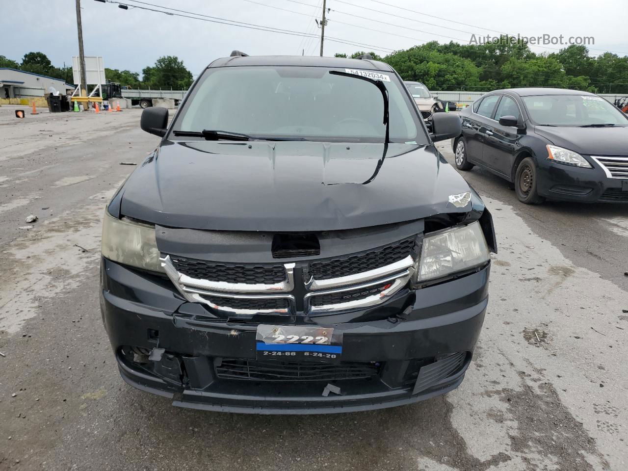 2016 Dodge Journey Se Black vin: 3C4PDCAB5GT250089