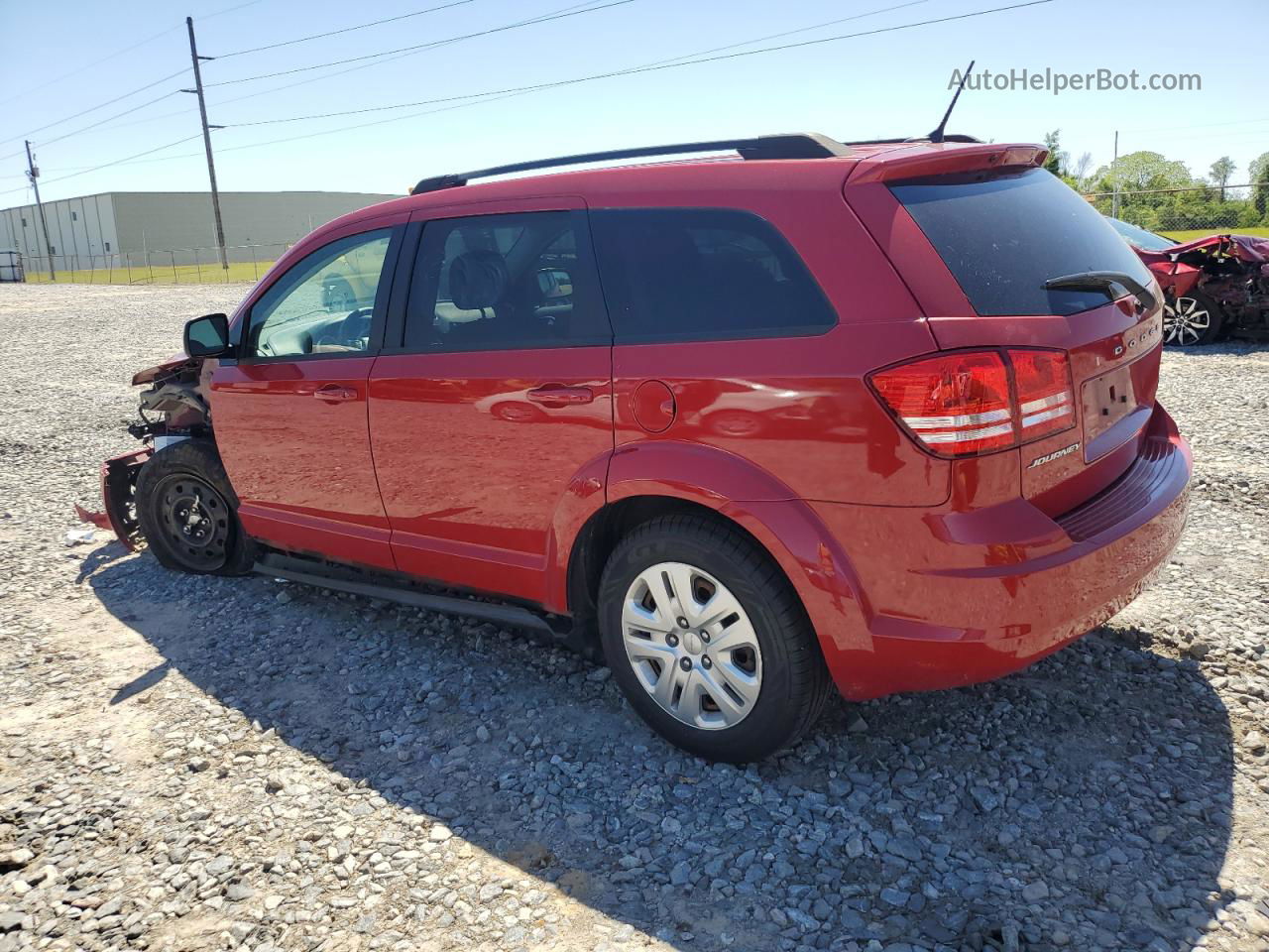 2017 Dodge Journey Se Red vin: 3C4PDCAB5HT626792