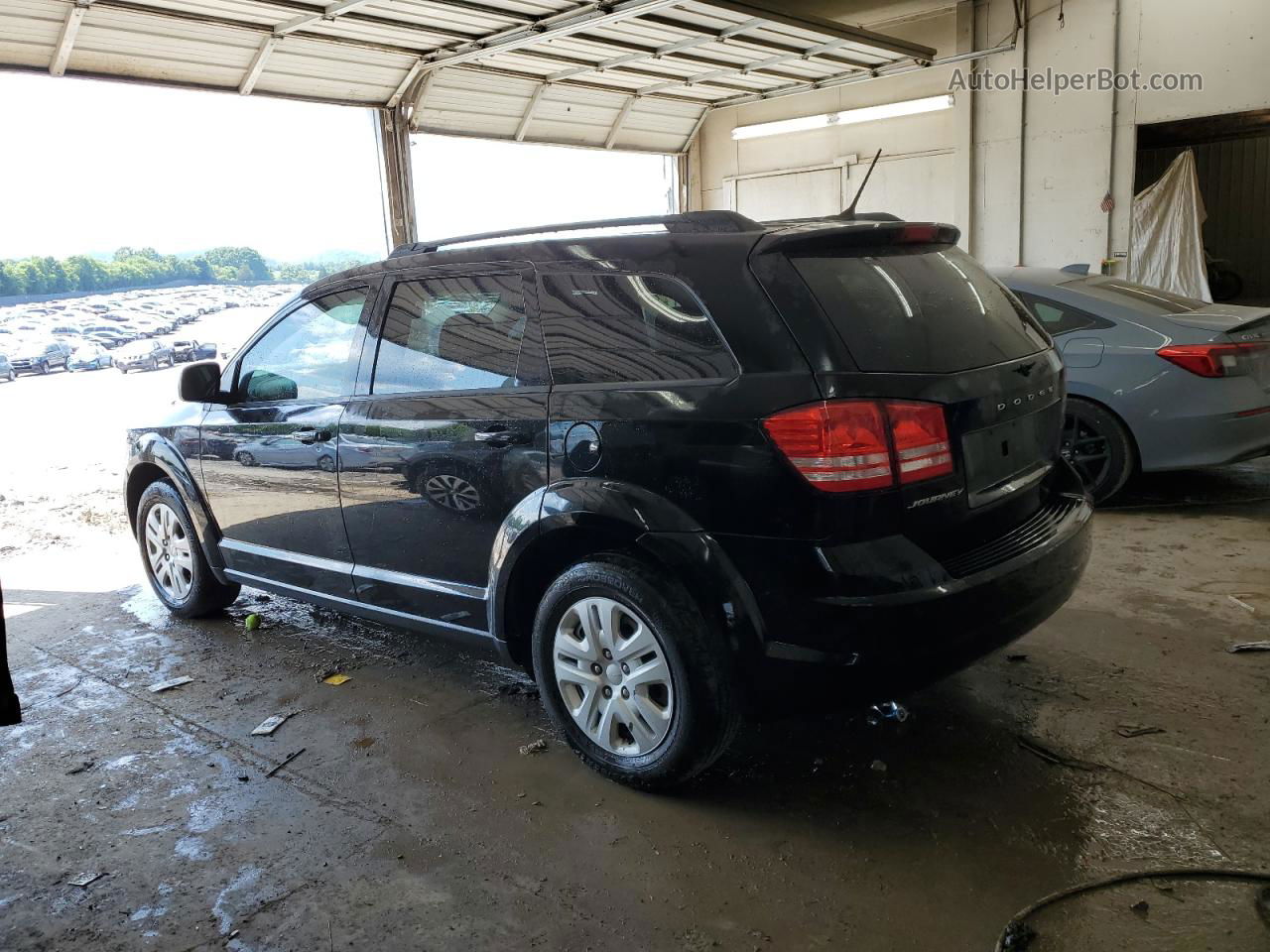 2017 Dodge Journey Se Black vin: 3C4PDCAB5HT675507