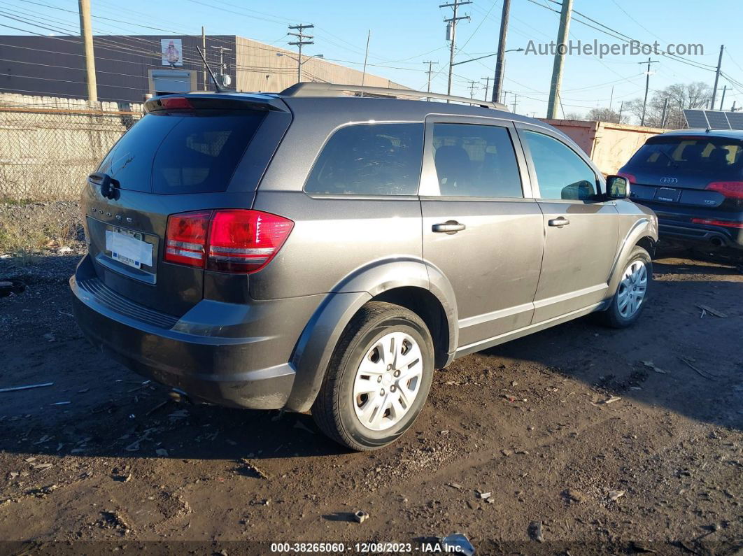 2017 Dodge Journey Se Gray vin: 3C4PDCAB5HT683848