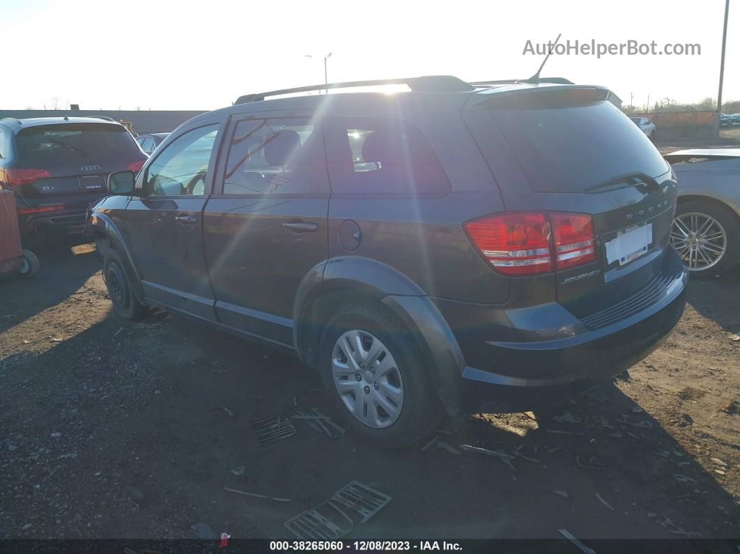 2017 Dodge Journey Se Gray vin: 3C4PDCAB5HT683848