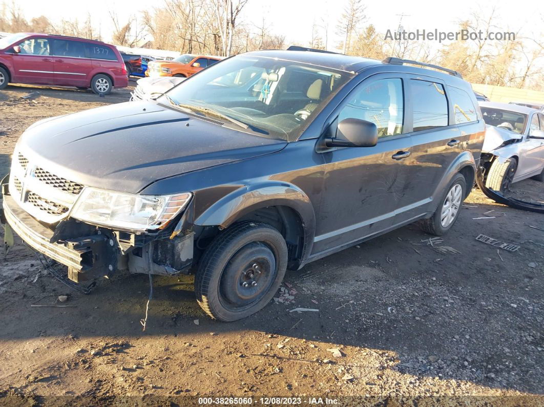 2017 Dodge Journey Se Gray vin: 3C4PDCAB5HT683848