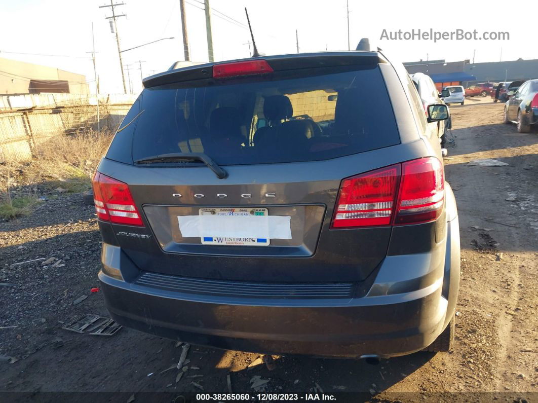 2017 Dodge Journey Se Gray vin: 3C4PDCAB5HT683848