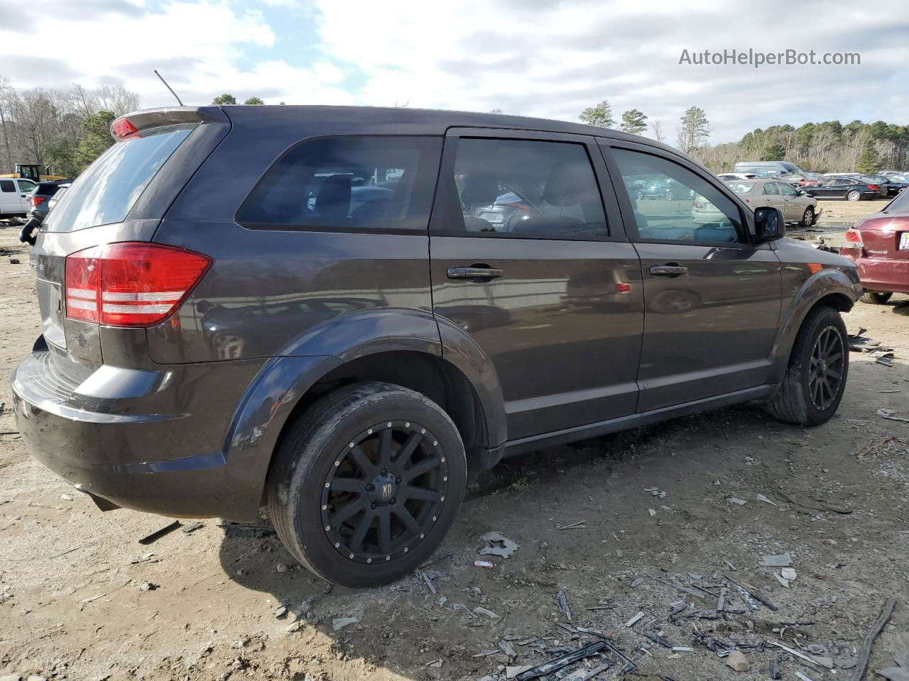 2014 Dodge Journey Se Черный vin: 3C4PDCAB6ET135059