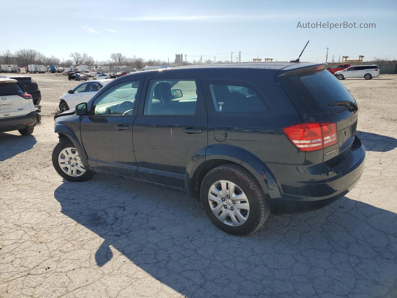 2014 Dodge Journey Se Teal vin: 3C4PDCAB6ET185511