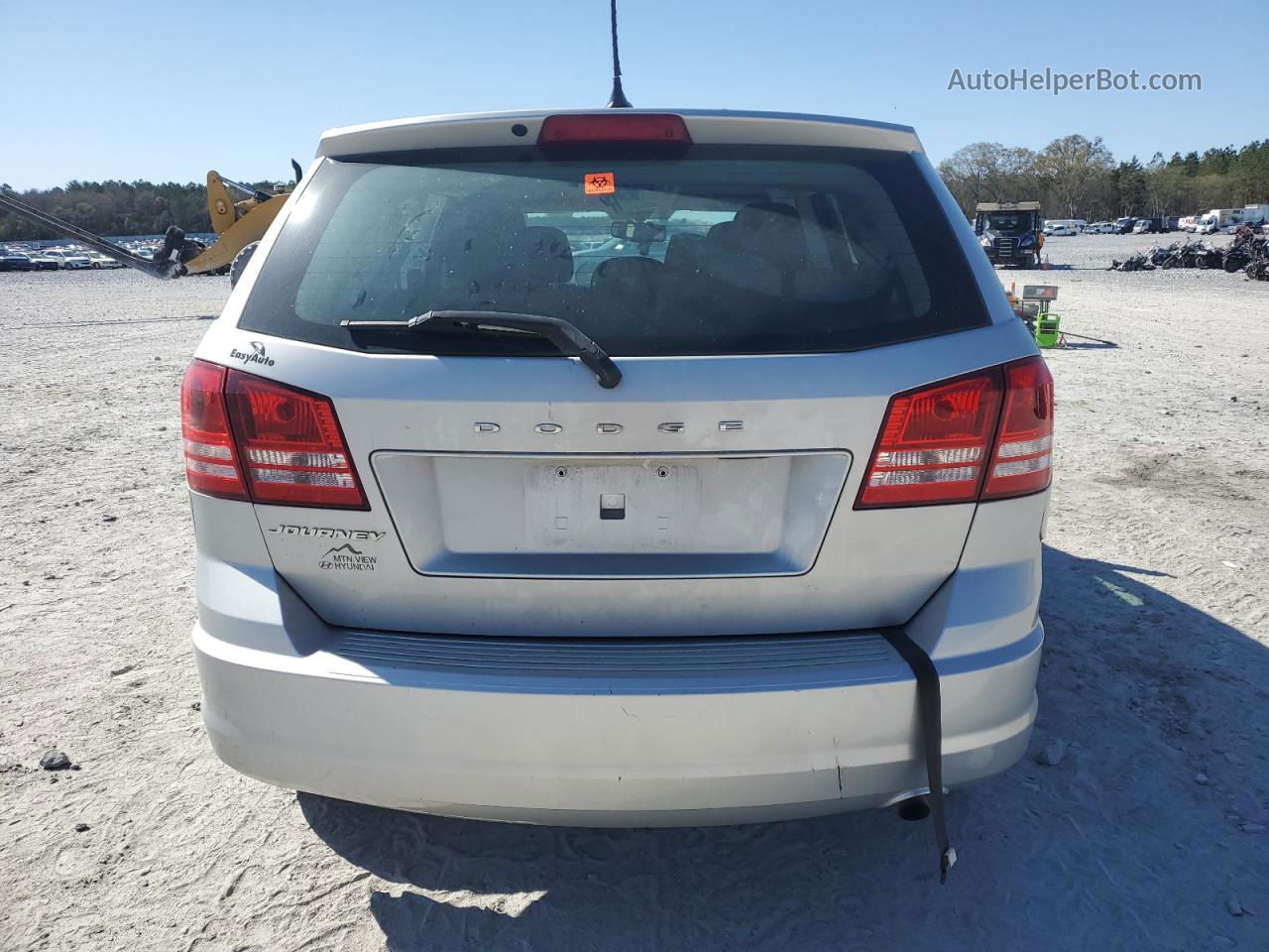 2014 Dodge Journey Se Silver vin: 3C4PDCAB6ET278139