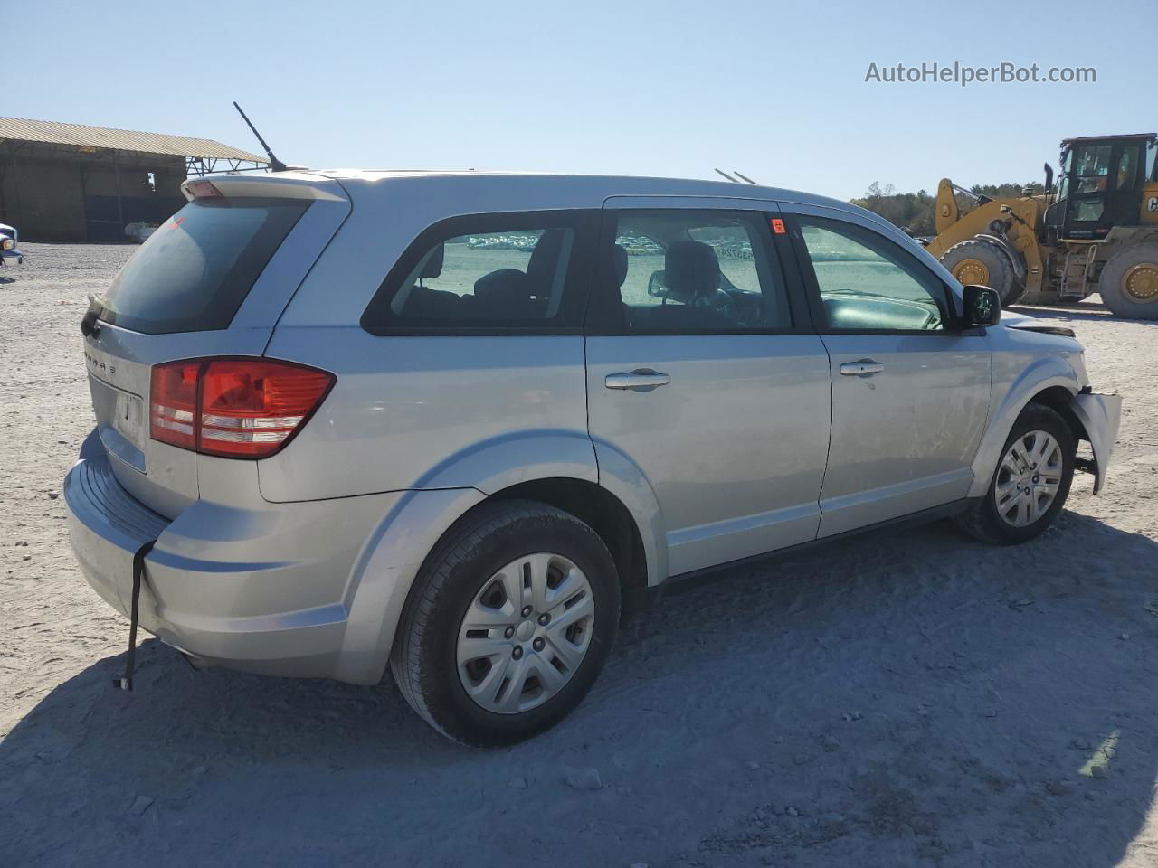 2014 Dodge Journey Se Silver vin: 3C4PDCAB6ET278139