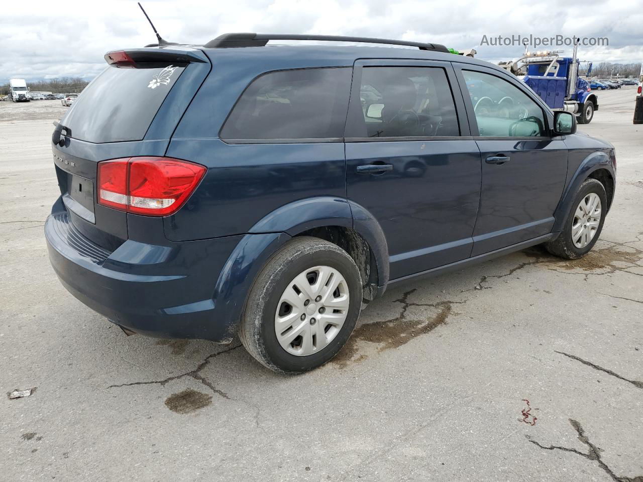 2014 Dodge Journey Se Blue vin: 3C4PDCAB6ET284412