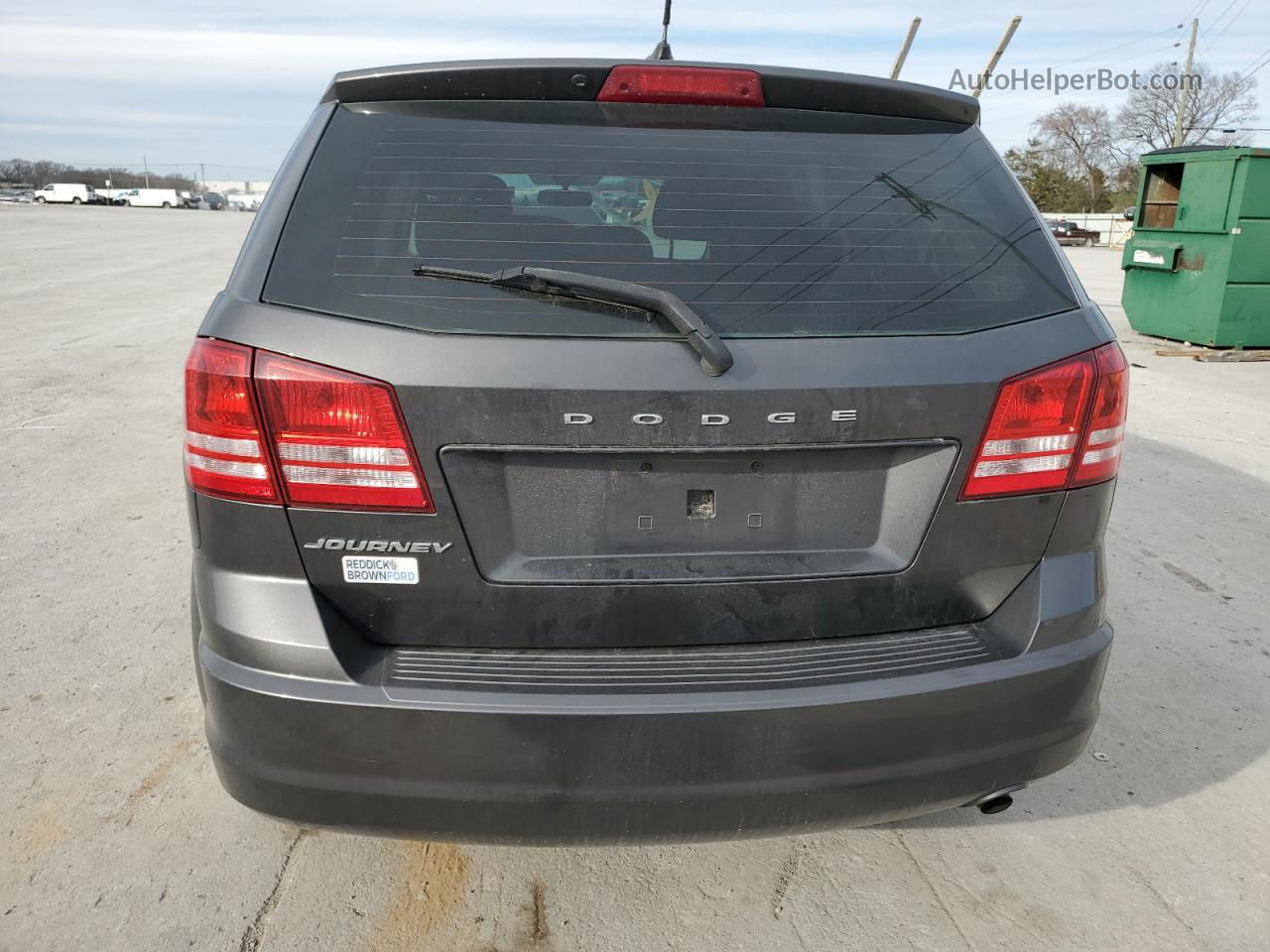 2015 Dodge Journey Se Gray vin: 3C4PDCAB6FT506724