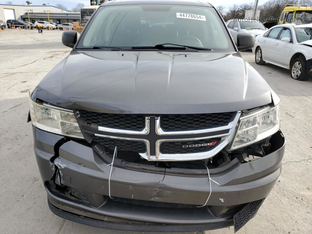 2015 Dodge Journey Se Gray vin: 3C4PDCAB6FT506724