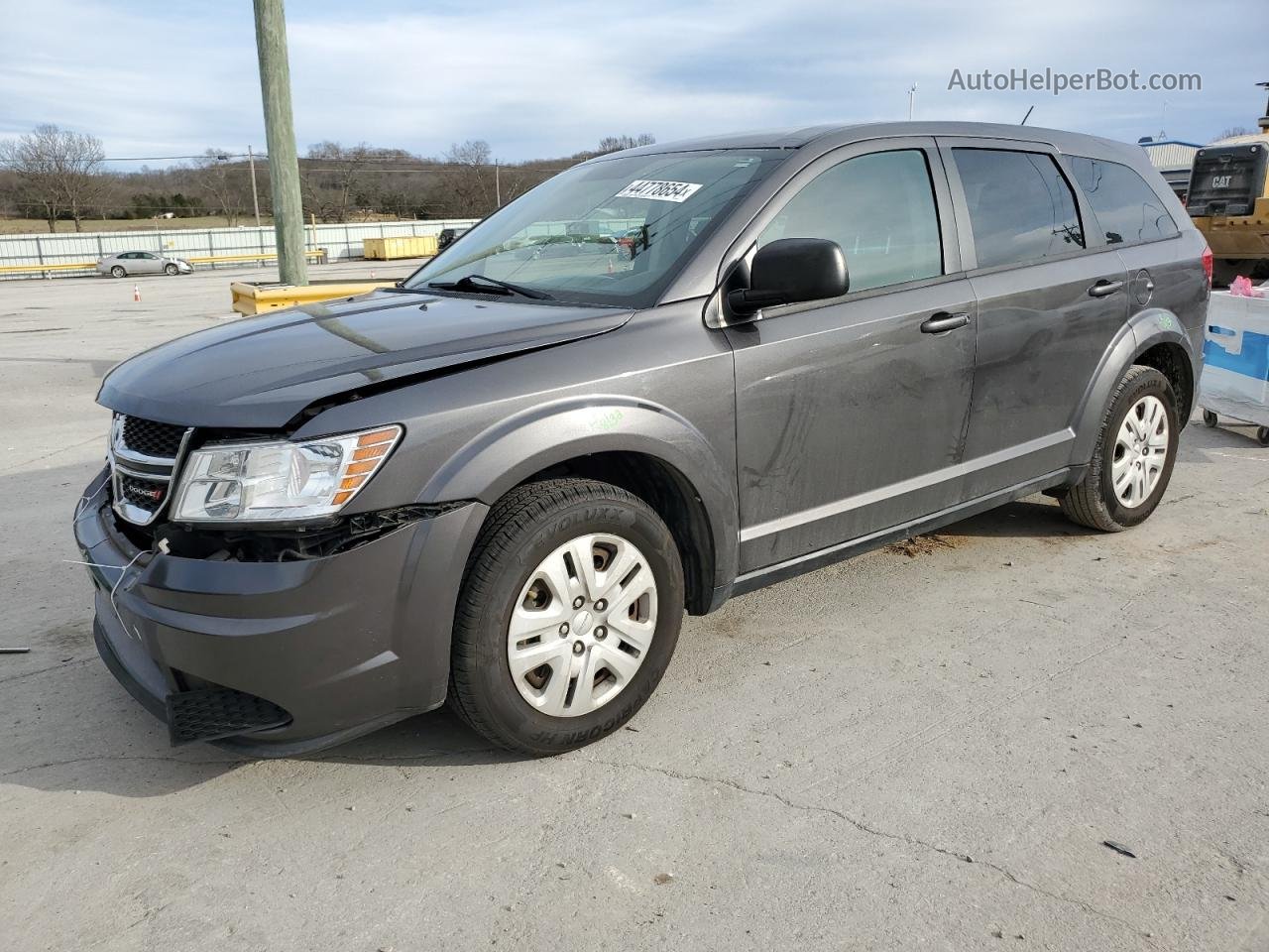 2015 Dodge Journey Se Gray vin: 3C4PDCAB6FT506724