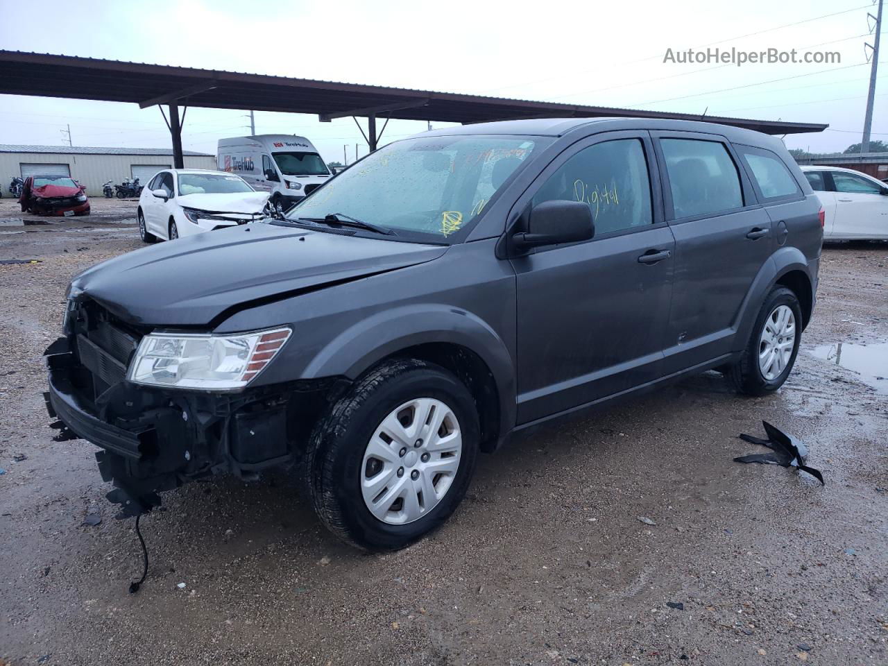 2015 Dodge Journey Se Gray vin: 3C4PDCAB6FT651150