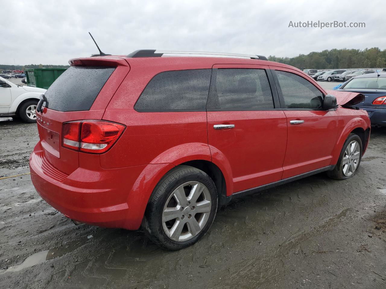 2015 Dodge Journey Se Red vin: 3C4PDCAB6FT725134