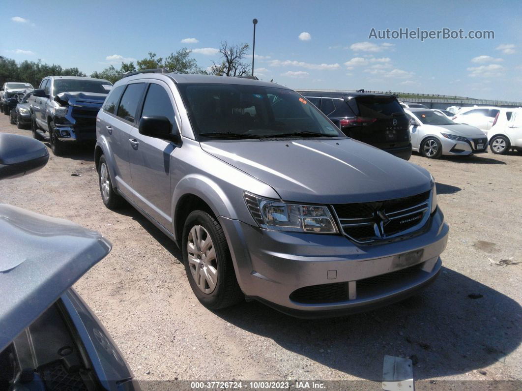 2016 Dodge Journey Se Серебряный vin: 3C4PDCAB6GT147070